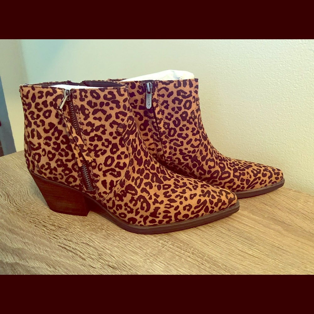 Sam Edelman Circus Whistler Leopard booties